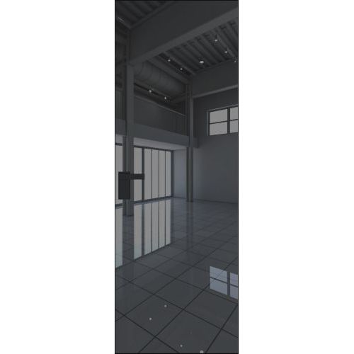 1AGK Черный матовый, зеркало GREY