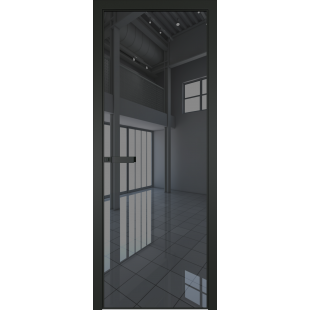 1AGN Черный матовый, стекло зеркало grey