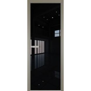 1AGN Никель матовый, стекло lacobel черный лак