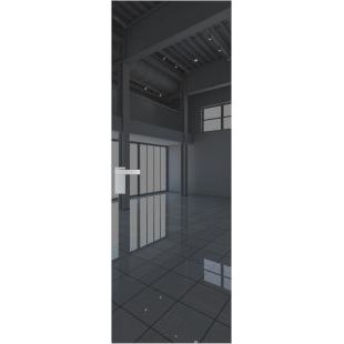 1AGK Белый матовый, зеркало GREY