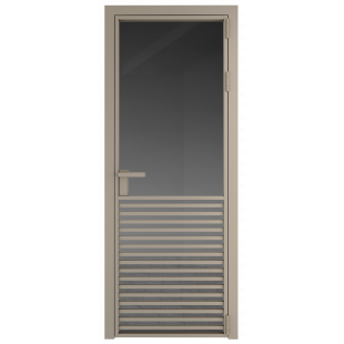 16AG Никель матовый, стекло тонированное